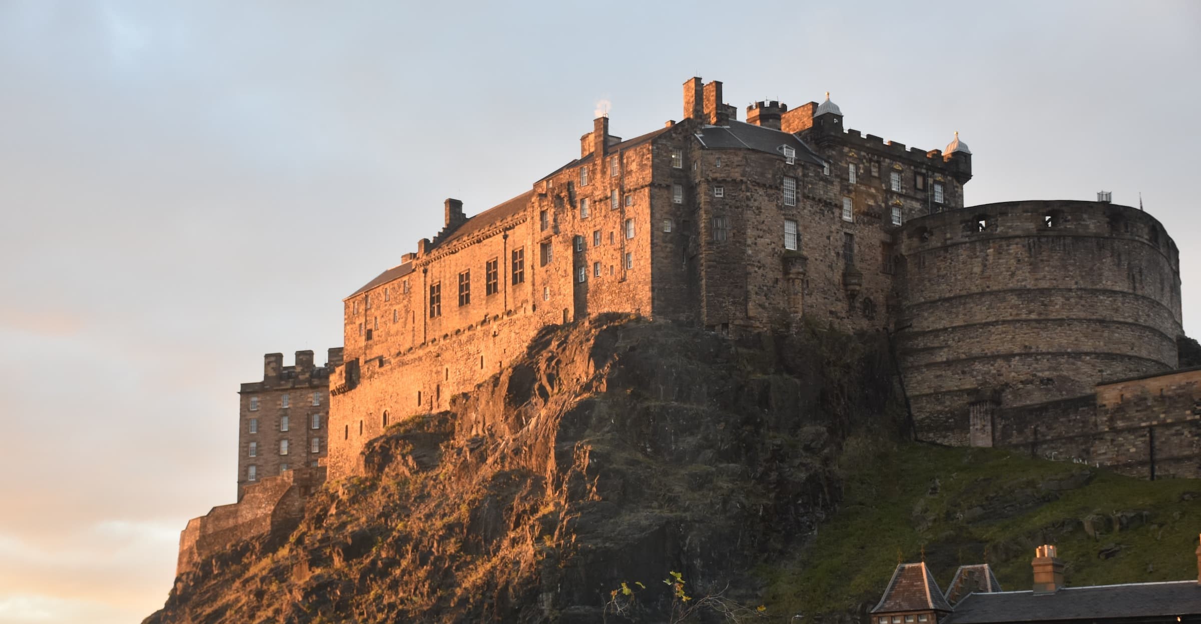 Edinburgh castle background image
