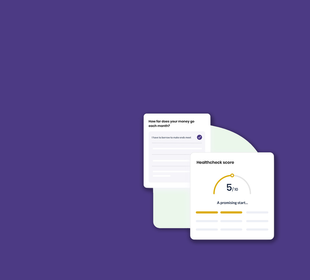 Screenshot of the Bippit platform on a solid purple background.