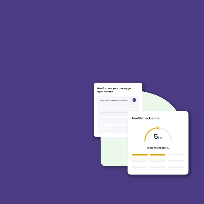 Screenshot of the Bippit platform on a solid purple background.