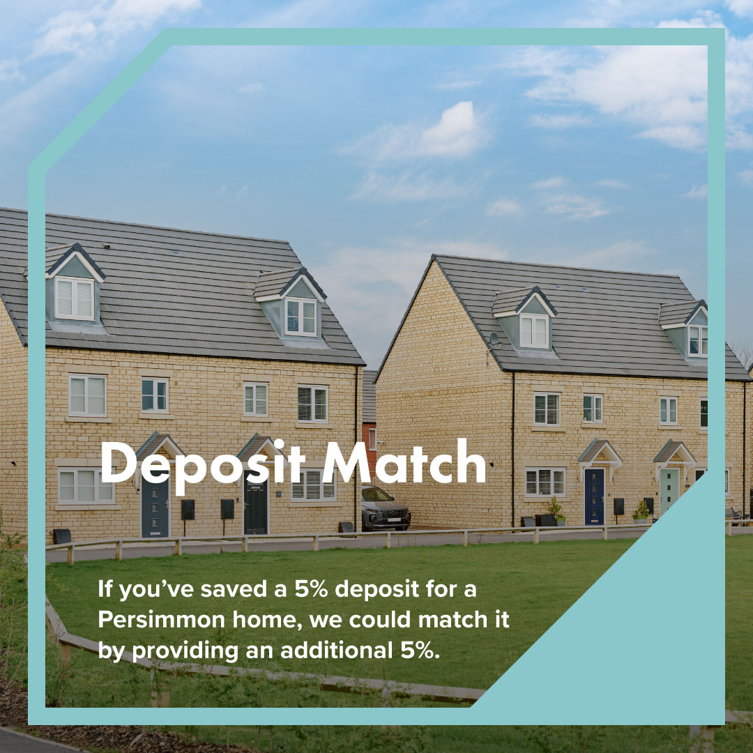 An ad example of a house with a deposit match headline